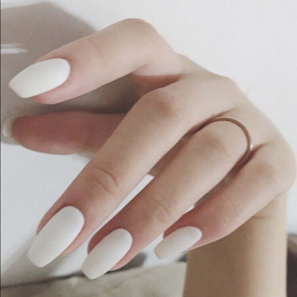 Coffin Press on nails